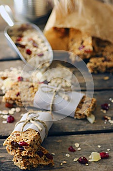 Homemade Granola Protein Bars