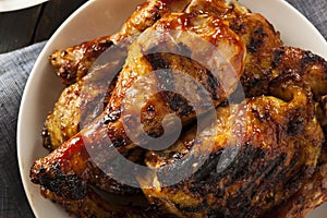 Homemade Grilled Barbecue Chicken