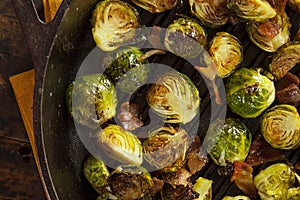 Homemade Grilled Brussel Sprouts