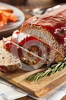 Homemade Ground Beef Meatloaf