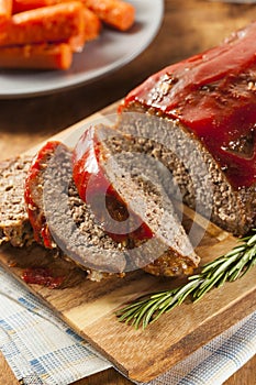 Homemade Ground Beef Meatloaf