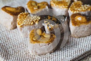 Homemade Healthy Thai Cerial cookies sometime called Singapore c