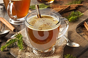 Homemade Hot Buttered Rum