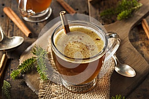 Homemade Hot Buttered Rum