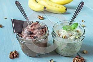 Homemade Ice-cream in a Jar