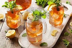 Homemade Iced Tea and Lemonade