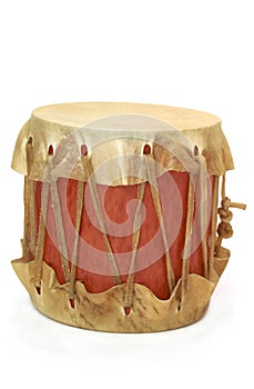 Homemade indian drum