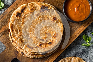 Homemade Indian Roti Chapati Bread