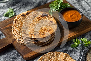 Homemade Indian Roti Chapati Bread