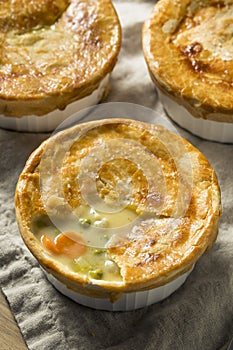 Homemade Individual Chicken Pots Pies