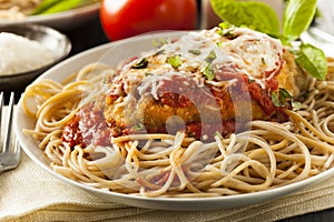 Homemade Italian Chicken Parmesan