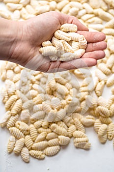 Homemade Italian Traditional Gnocchi