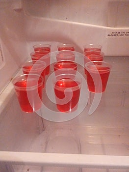 Homemade Jell-O Shots! :& x29;