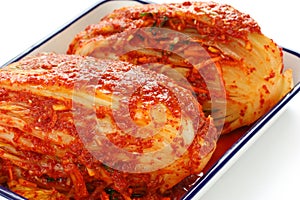 Homemade kimchi, korean food photo