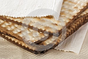 Homemade Kosher Matzo Crackers