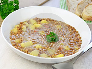 Homemade Lentil Soup