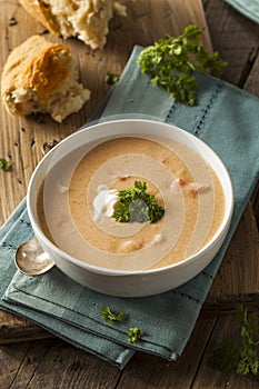 Homemade Lobster Bisque Soup