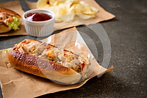 homemade lobster roll