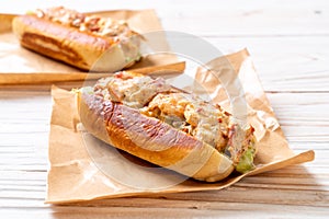 homemade lobster roll