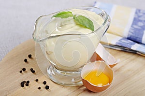 Homemade mayonnaise
