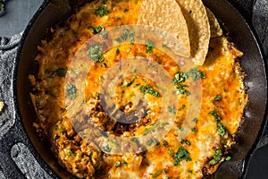 Homemade Mexican Chorizo Queso Oaxaca Dip