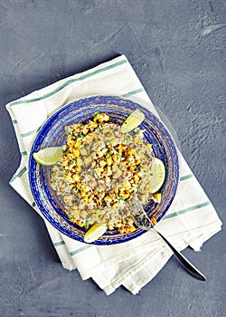 Homemade Mexican Corn Salad