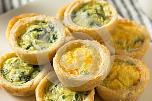 Homemade Mini Egg Quiches