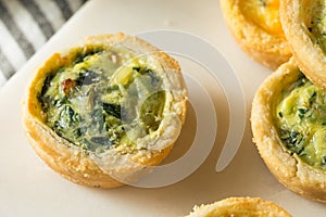 Homemade Mini Egg Quiches