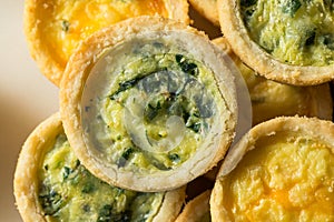 Homemade Mini Egg Quiches