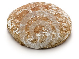 Homemade moroccan flatbread khobz