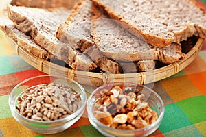 Homemade multiseed bread