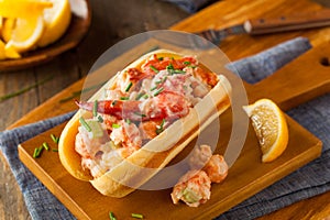 Homemade New England Lobster Roll