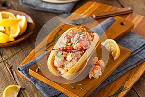 Homemade New England Lobster Roll