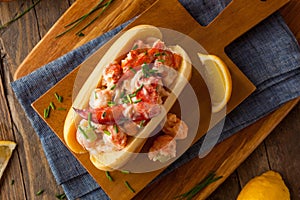 Homemade New England Lobster Roll