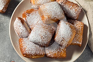 Homemade New Orleans French Beignets