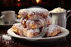 Homemade New Orleans French Beignets