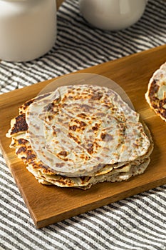 Homemade Norwegian Potato Lefse Flatbread