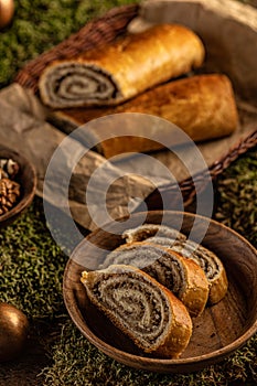 Homemade nut roll