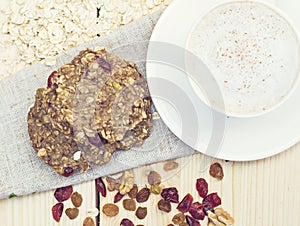 Homemade Oatmeal cookie diet