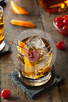 Homemade Old Fashioned Cocktail