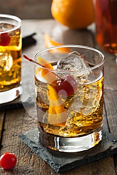 Homemade Old Fashioned Cocktail