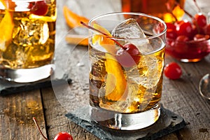 Homemade Old Fashioned Cocktail