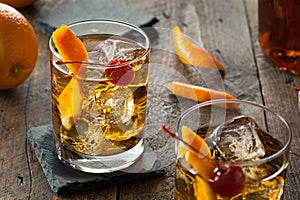 Homemade Old Fashioned Cocktail