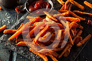 Homemade Orange Sweet Potato Fries