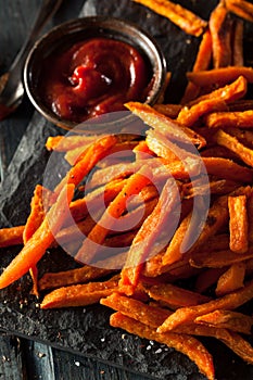 Homemade Orange Sweet Potato Fries