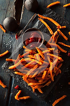 Homemade Orange Sweet Potato Fries