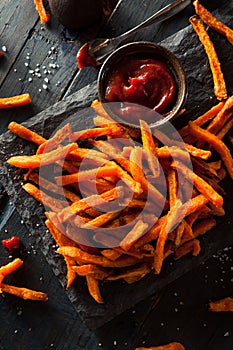 Homemade Orange Sweet Potato Fries