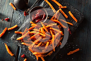 Homemade Orange Sweet Potato Fries