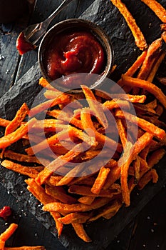 Homemade Orange Sweet Potato Fries