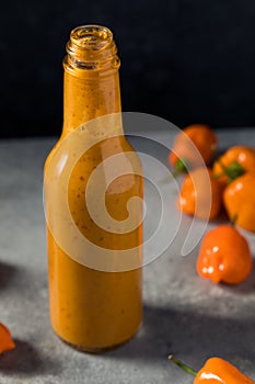 Homemade Organic Habanero Hot Sauce